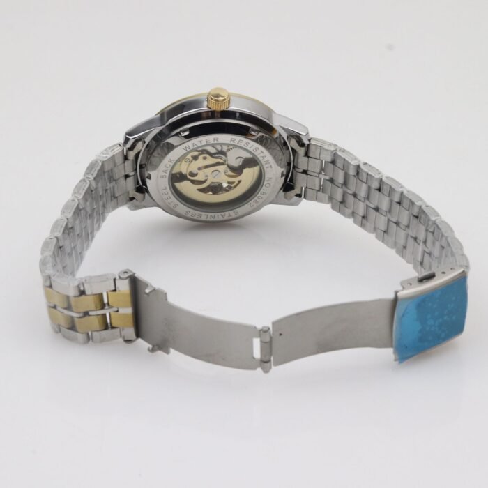 ⚙️ Imperial Motion – Automatic Two-Tone Watch ⌚