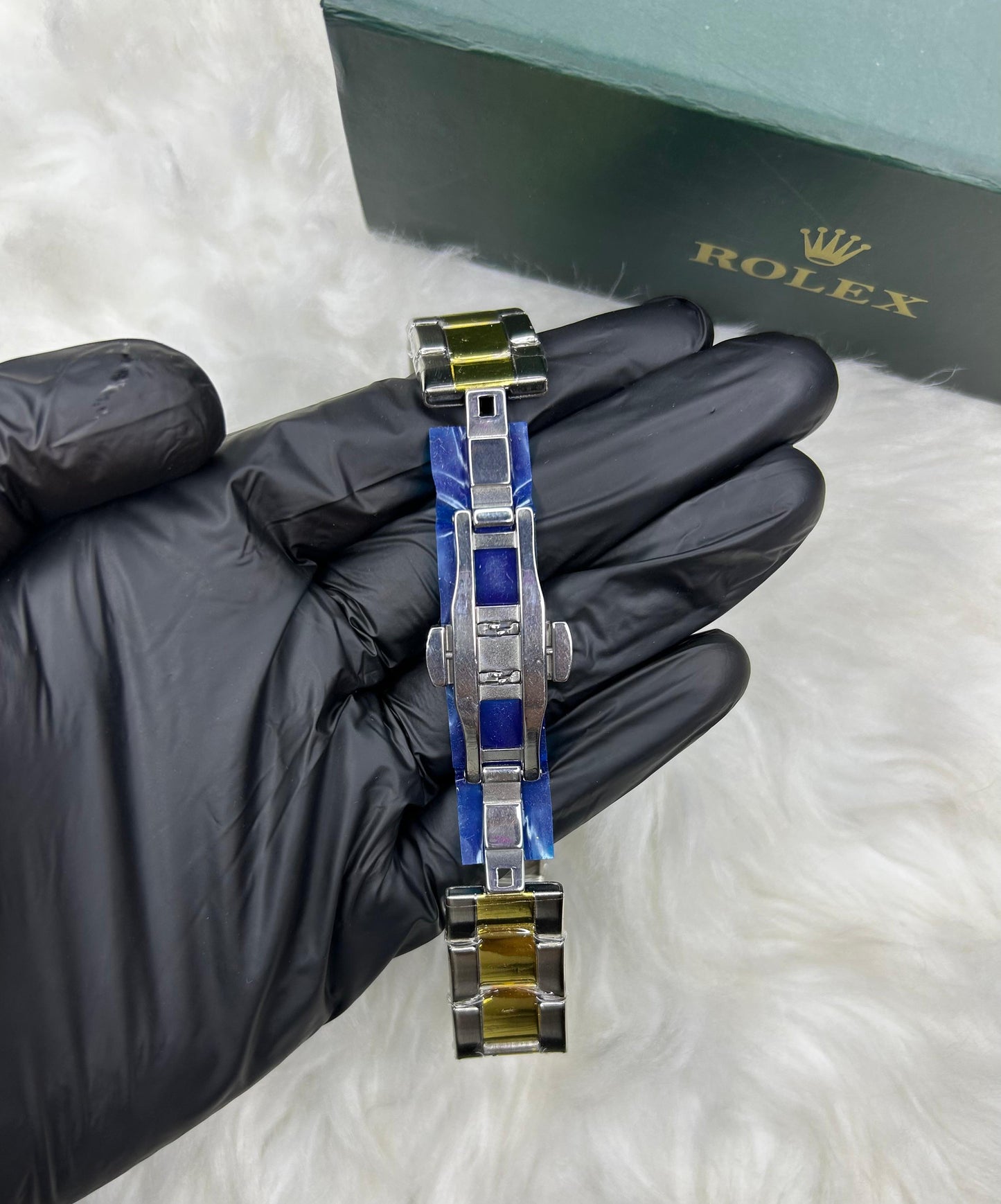 🖤 Black Marine – Two-Tone Dive Watch ⌚