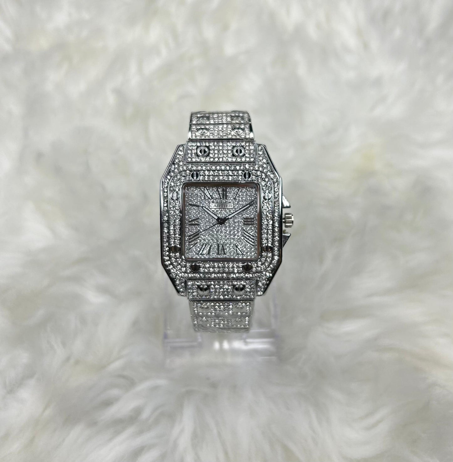 💎 Cartier Luxe – Diamond Edition | Butterfly Lock ⌚